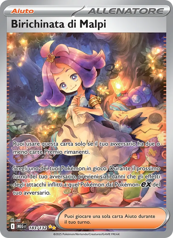 Birichinata di Malpi Megaevoluzione 183/132