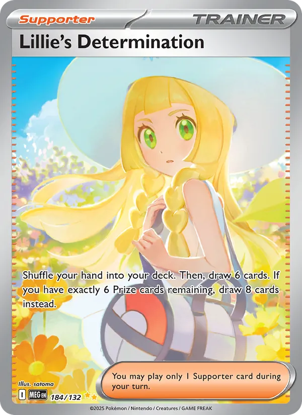 Lillie's Determination Mega Evolution 184/132