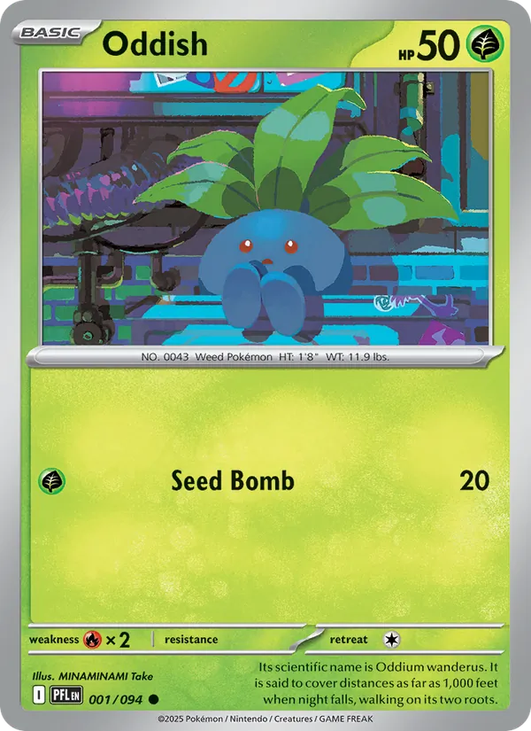 Oddish Phantasmal Flames 001/94