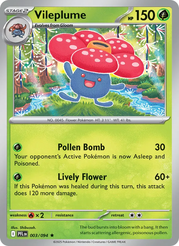 Vileplume Phantasmal Flames 003/94