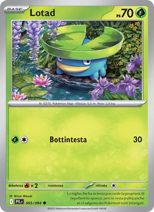 Lotad Fiamme Spettrali 005/94