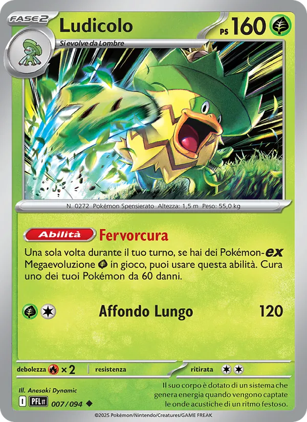 Ludicolo Fiamme Spettrali 007/94