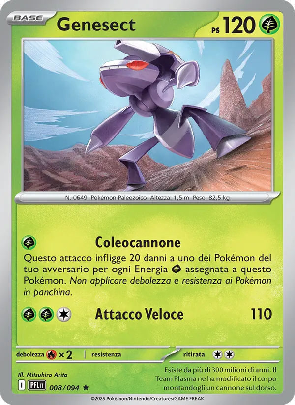 Genesect Fiamme Spettrali 008/94