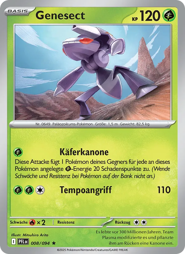 Genesect Fatale Flammen 008/94