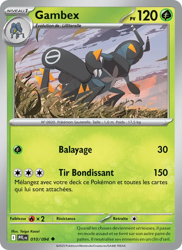 Gambex Flammes Fantasmagoriques 010/94