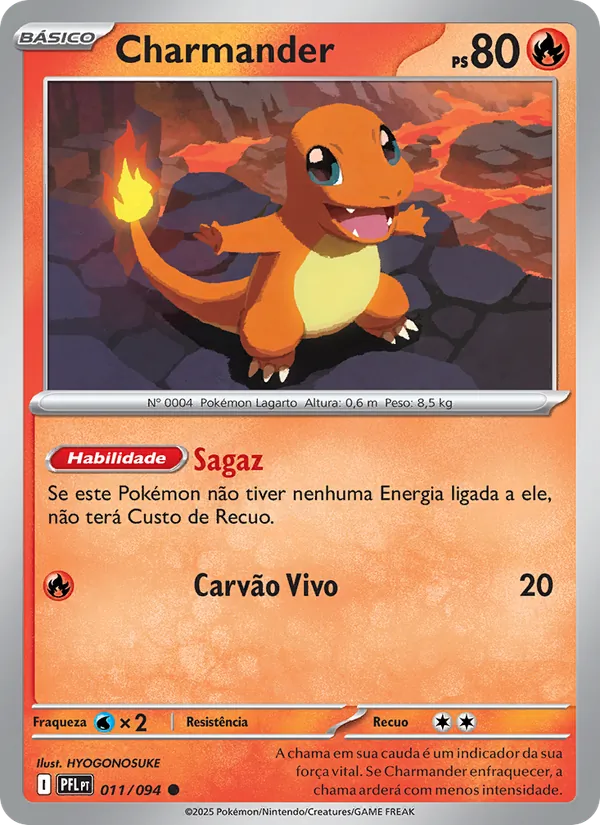 Charmander Fogo Fantasmagórico 011/94