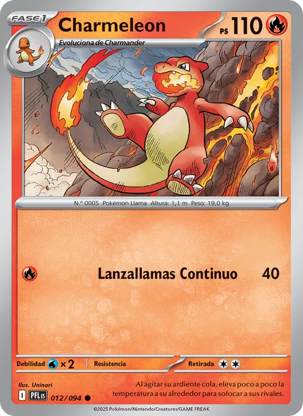 Charmeleon Fuegos Fantasmales 012/94