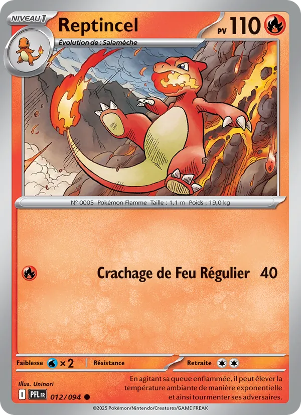 Reptincel Flammes Fantasmagoriques 012/94