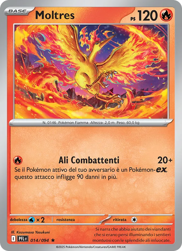 Moltres Fiamme Spettrali 014/94