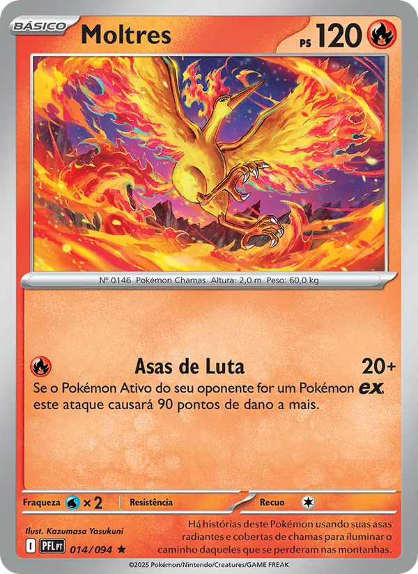 Moltres Fogo Fantasmagórico 014/94