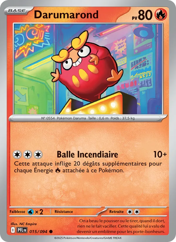 Darumarond Flammes Fantasmagoriques 015/94