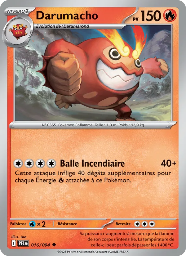 Darumacho Flammes Fantasmagoriques 016/94