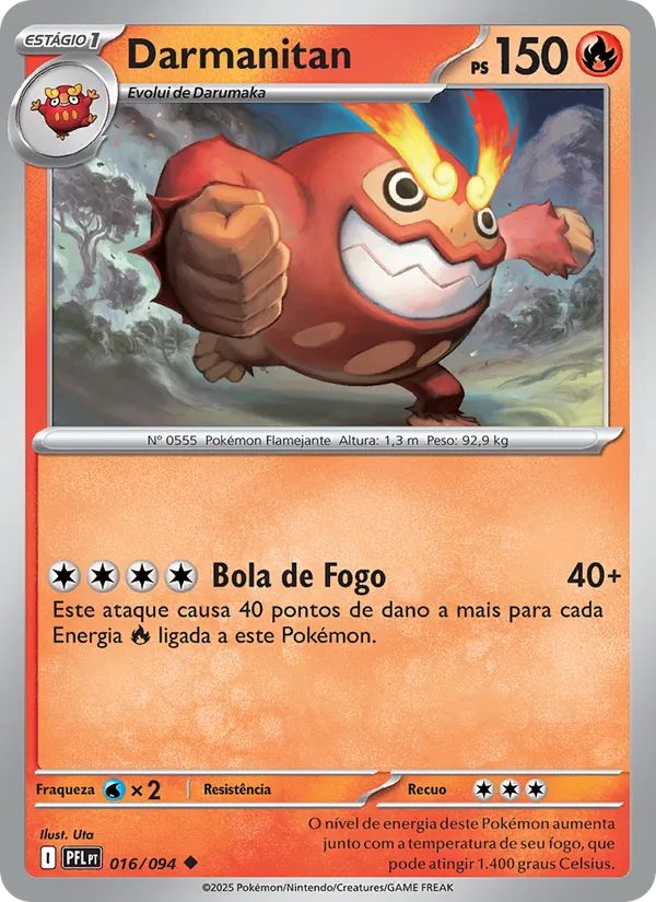 Darmanitan Fogo Fantasmagórico 016/94