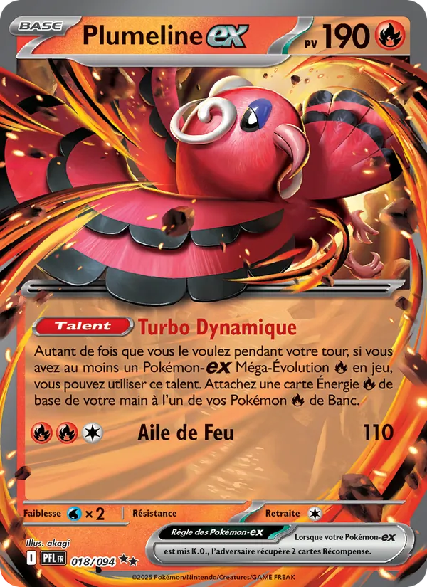 Plumeline-ex Flammes Fantasmagoriques 018/94