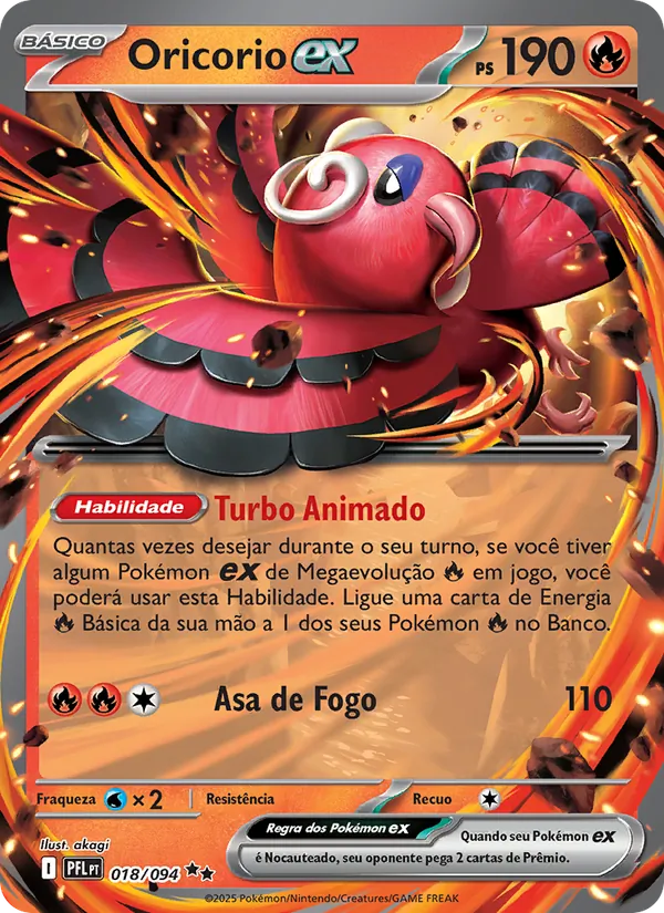 Oricorio ex Fogo Fantasmagórico 018/94