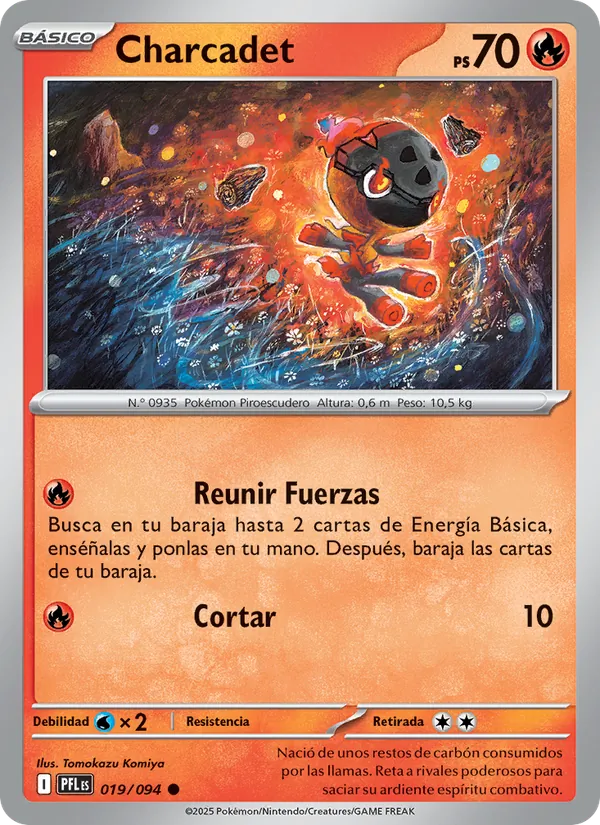 Charcadet Fuegos Fantasmales 019/94