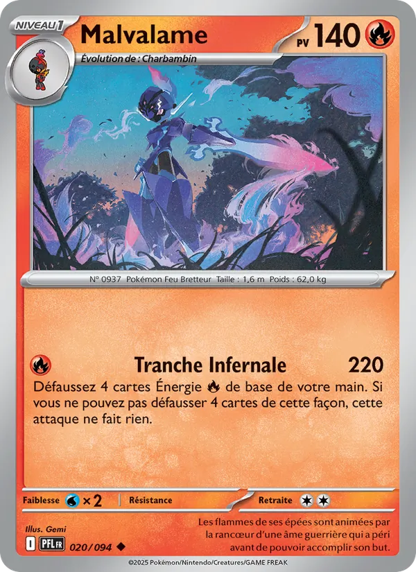 Malvalame Flammes Fantasmagoriques 020/94