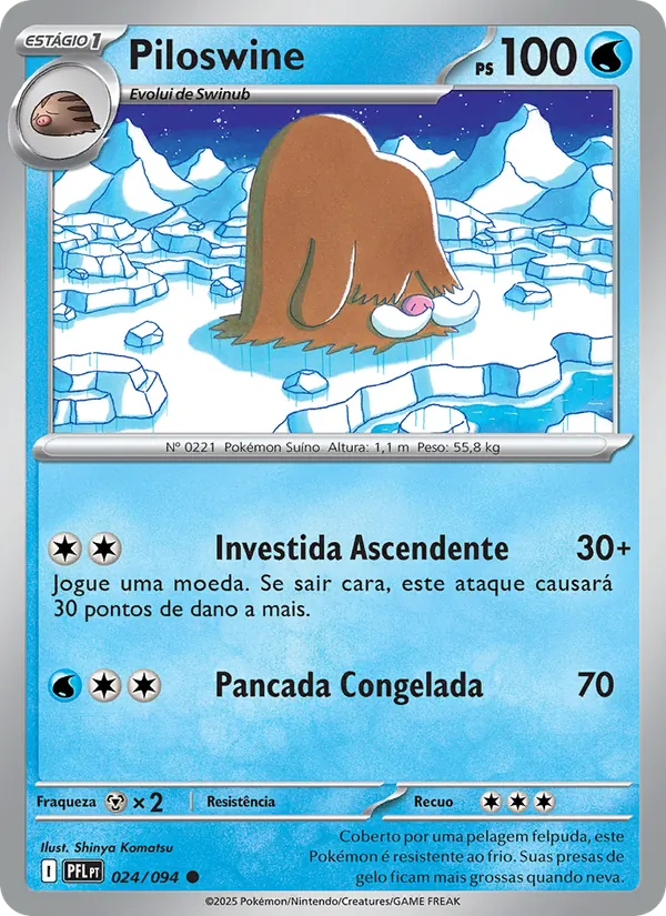 Piloswine Fogo Fantasmagórico 024/94