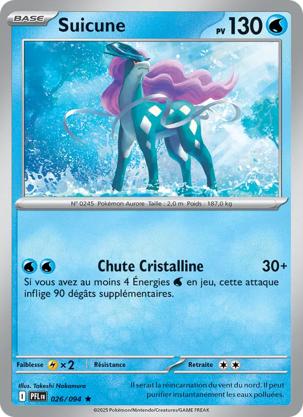 Suicune Flammes Fantasmagoriques 026/94