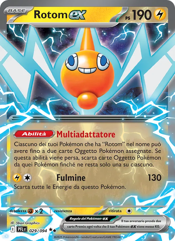 Rotom-ex Fiamme Spettrali 029/94
