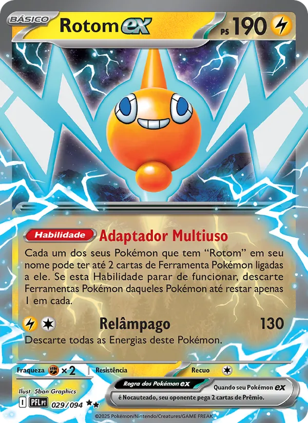 Rotom ex Fogo Fantasmagórico 029/94