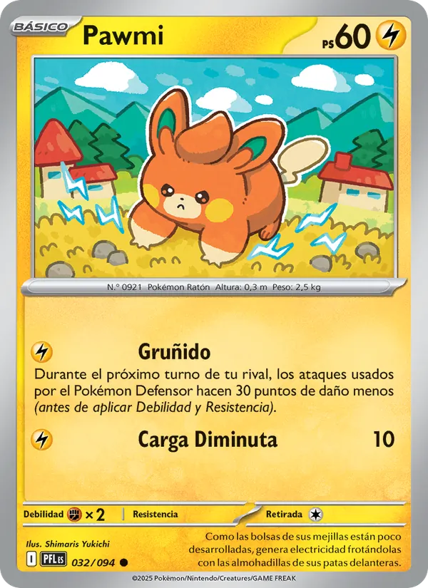 Pawmi Fuegos Fantasmales 032/94