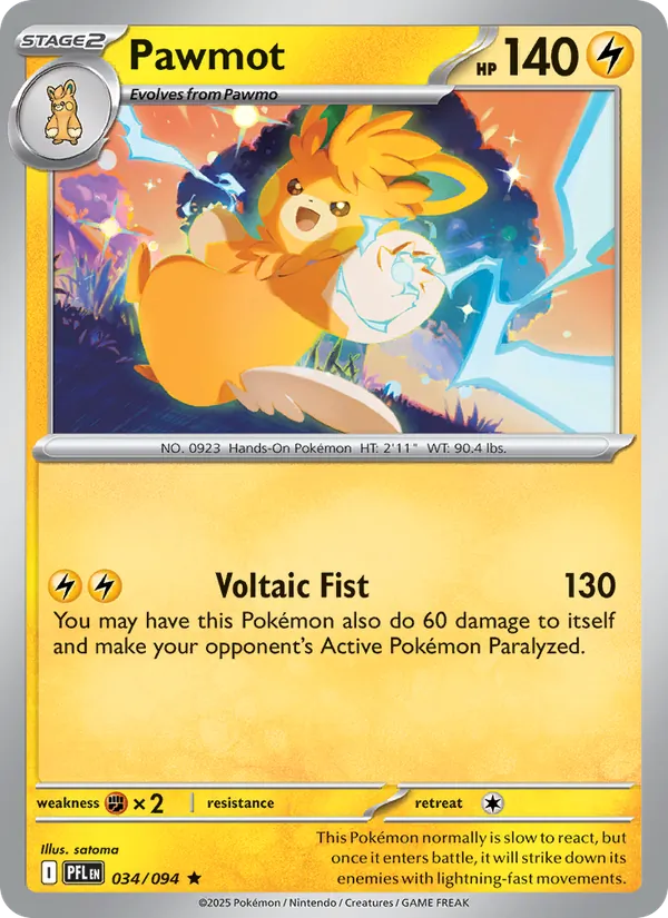 Pawmot Phantasmal Flames 034/94