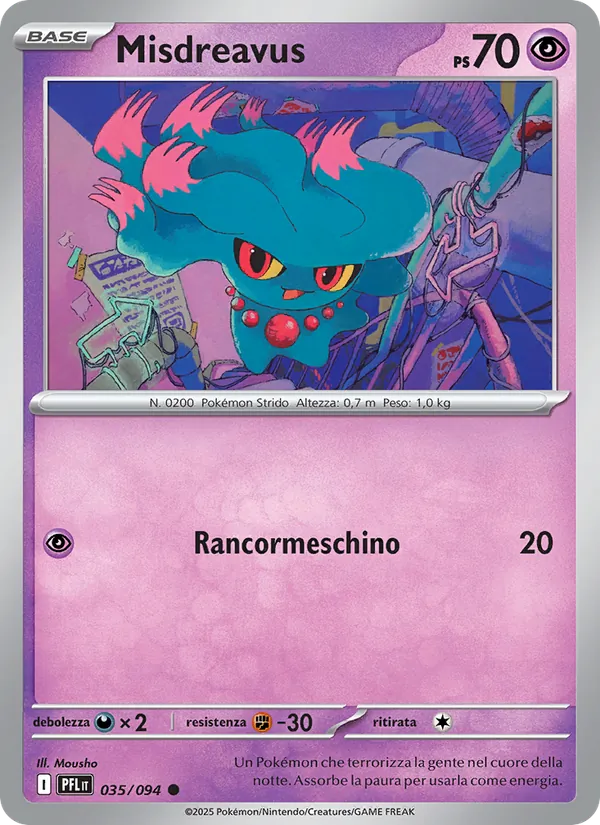 Misdreavus Fiamme Spettrali 035/94