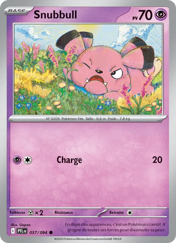 Snubbull Flammes Fantasmagoriques 037/94