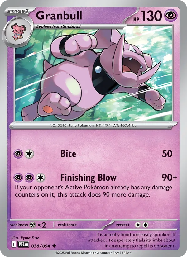 Granbull Phantasmal Flames 038/94