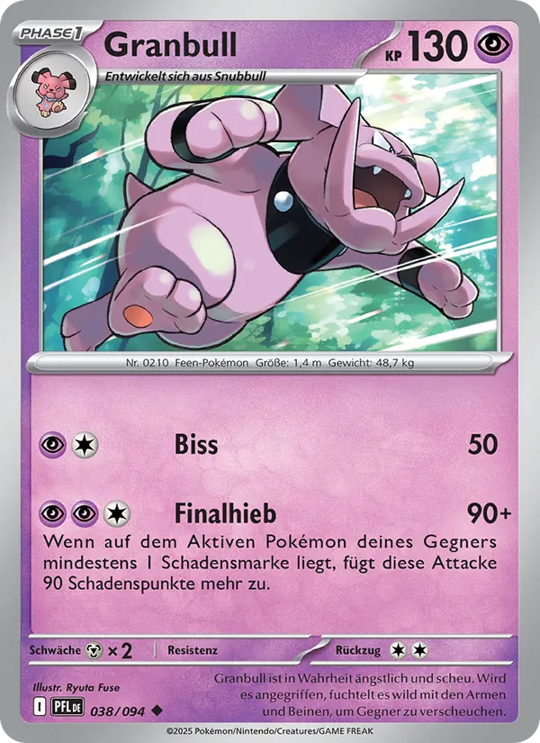 Granbull Fatale Flammen 038/94