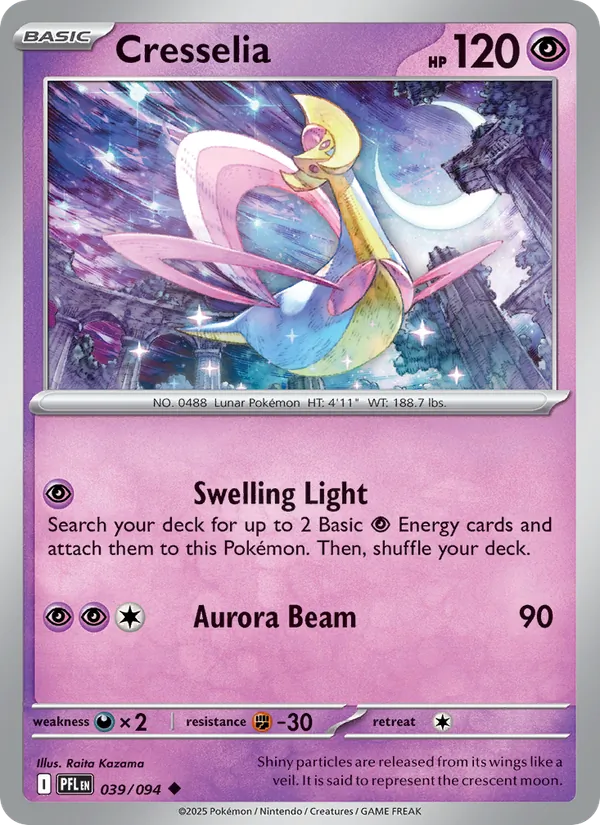 Cresselia Phantasmal Flames 039/94