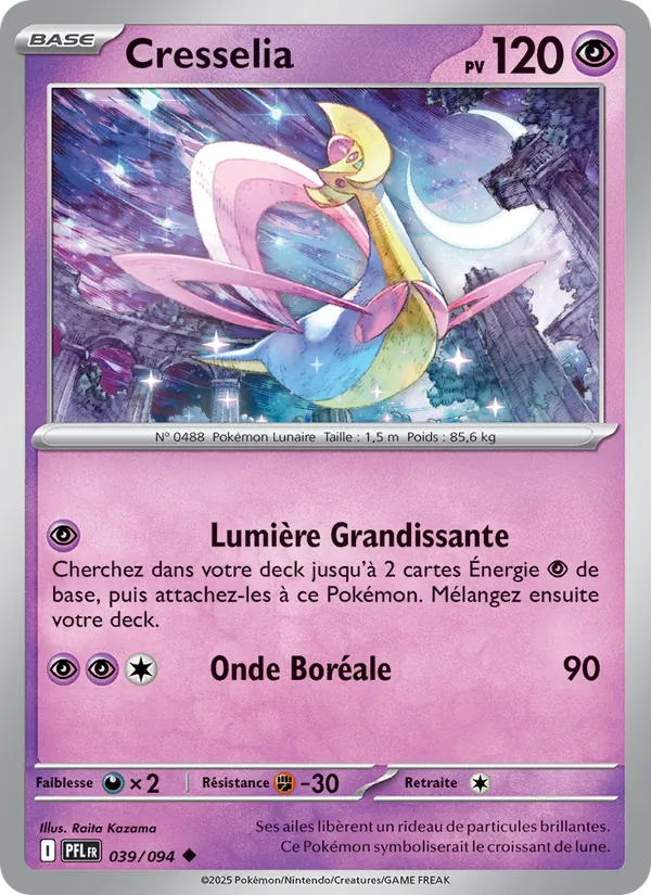 Cresselia Flammes Fantasmagoriques 039/94