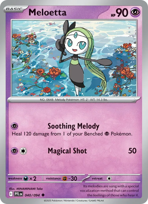 Meloetta Phantasmal Flames 040/94