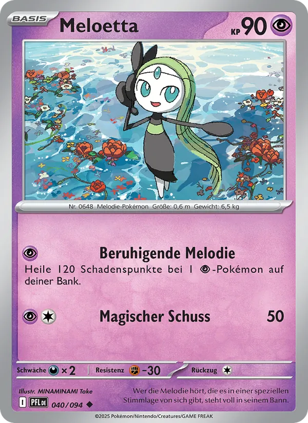 Meloetta Fatale Flammen 040/94