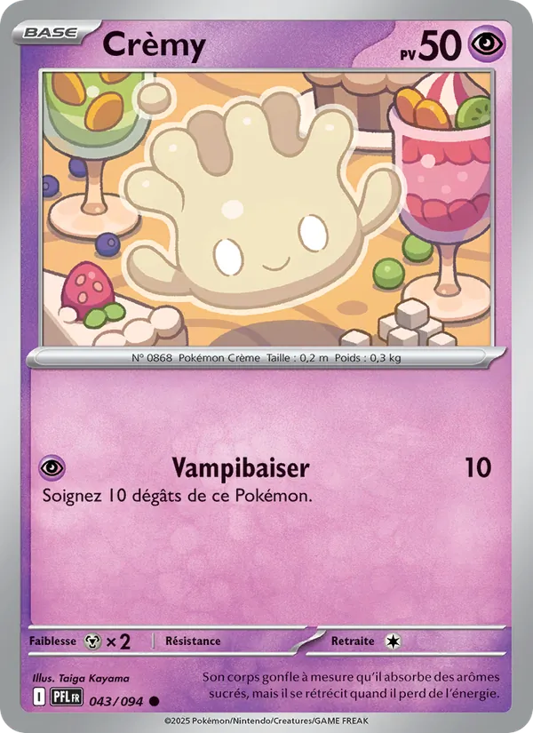 Crèmy Flammes Fantasmagoriques 043/94