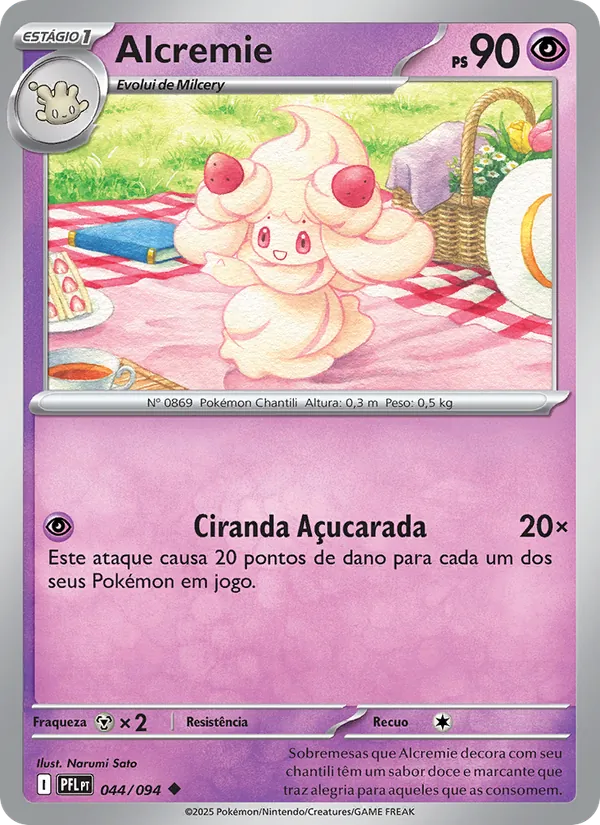 Alcremie Fogo Fantasmagórico 044/94