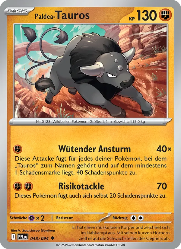 Paldea-Tauros Fatale Flammen 048/94