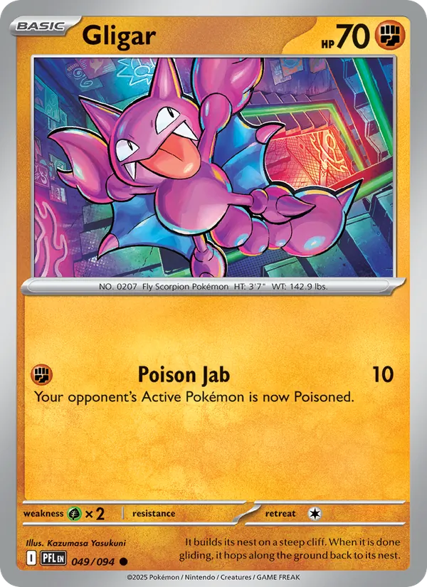 Gligar Phantasmal Flames 049/94