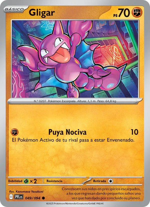 Gligar Fuegos Fantasmales 049/94