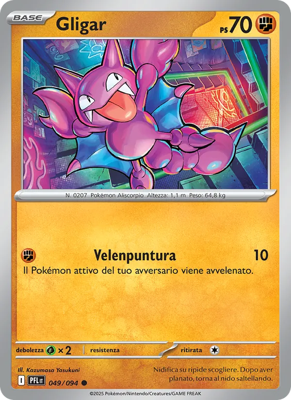 Gligar Fiamme Spettrali 049/94