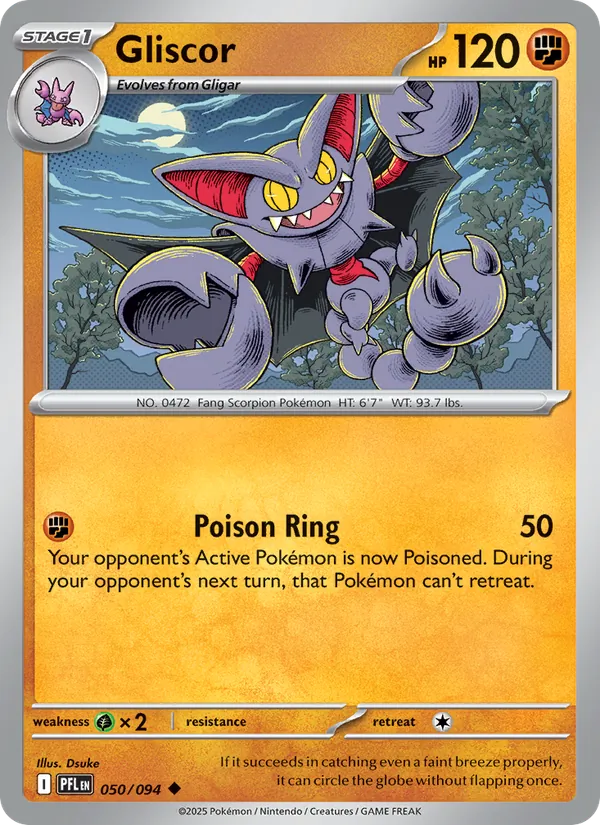 Gliscor Phantasmal Flames 050/94