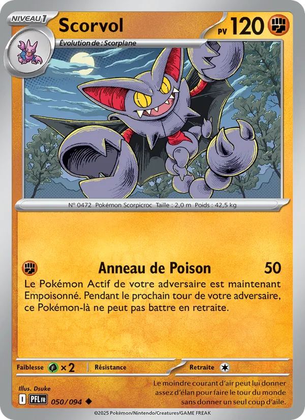 Scorvol Flammes Fantasmagoriques 050/94