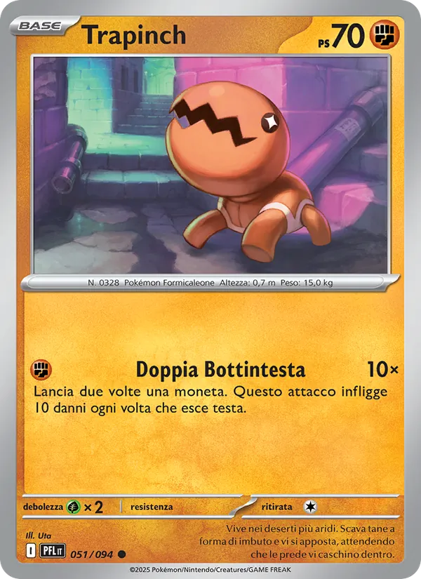 Trapinch Fiamme Spettrali 051/94
