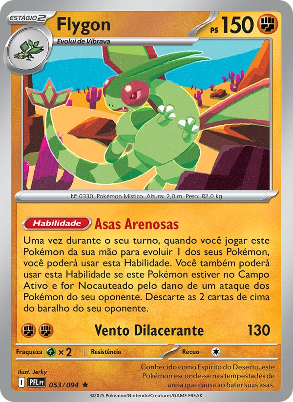 Flygon Fogo Fantasmagórico 053/94