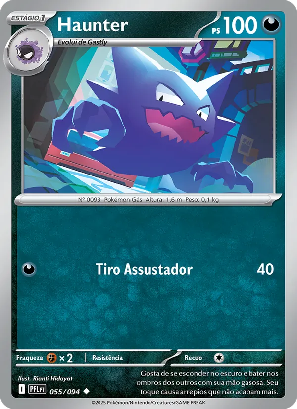 Haunter Fogo Fantasmagórico 055/94