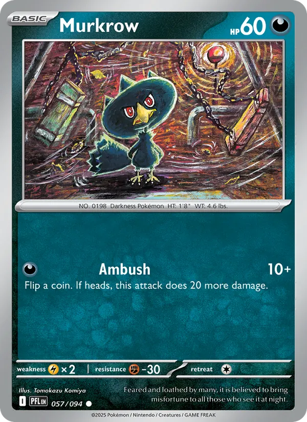 Murkrow Phantasmal Flames 057/94