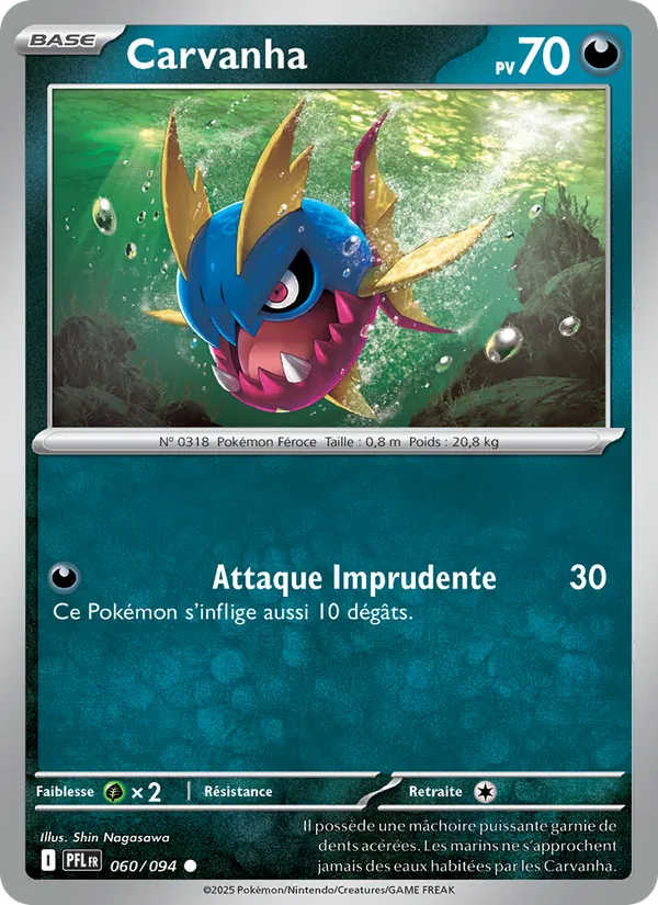 Carvanha Flammes Fantasmagoriques 060/94