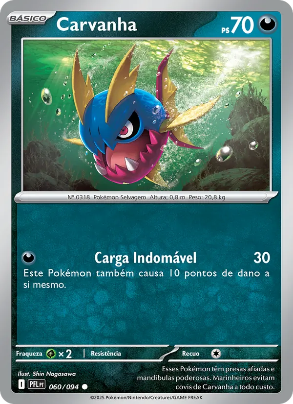 Carvanha Fogo Fantasmagórico 060/94