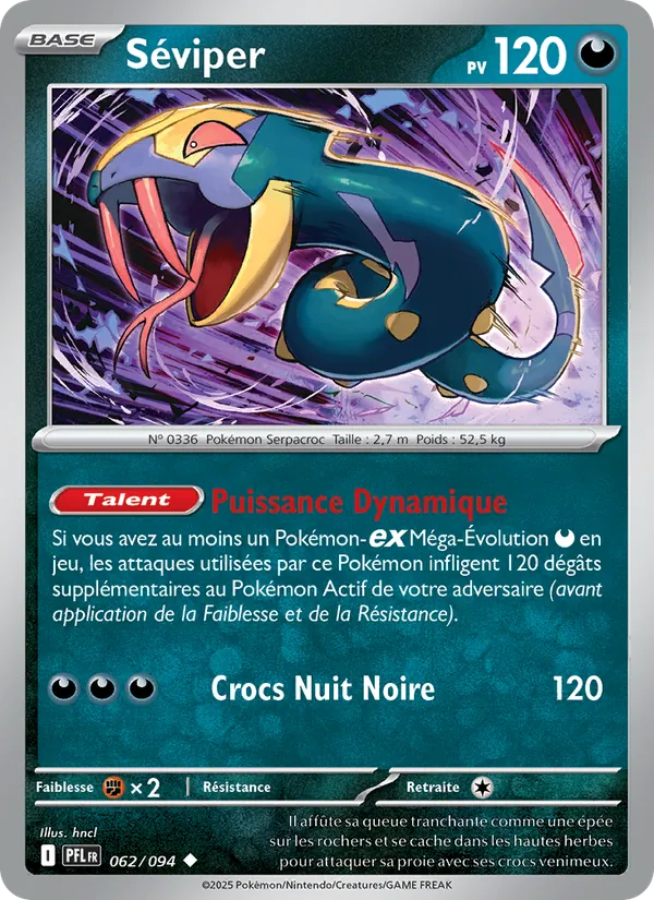 Séviper Flammes Fantasmagoriques 062/94